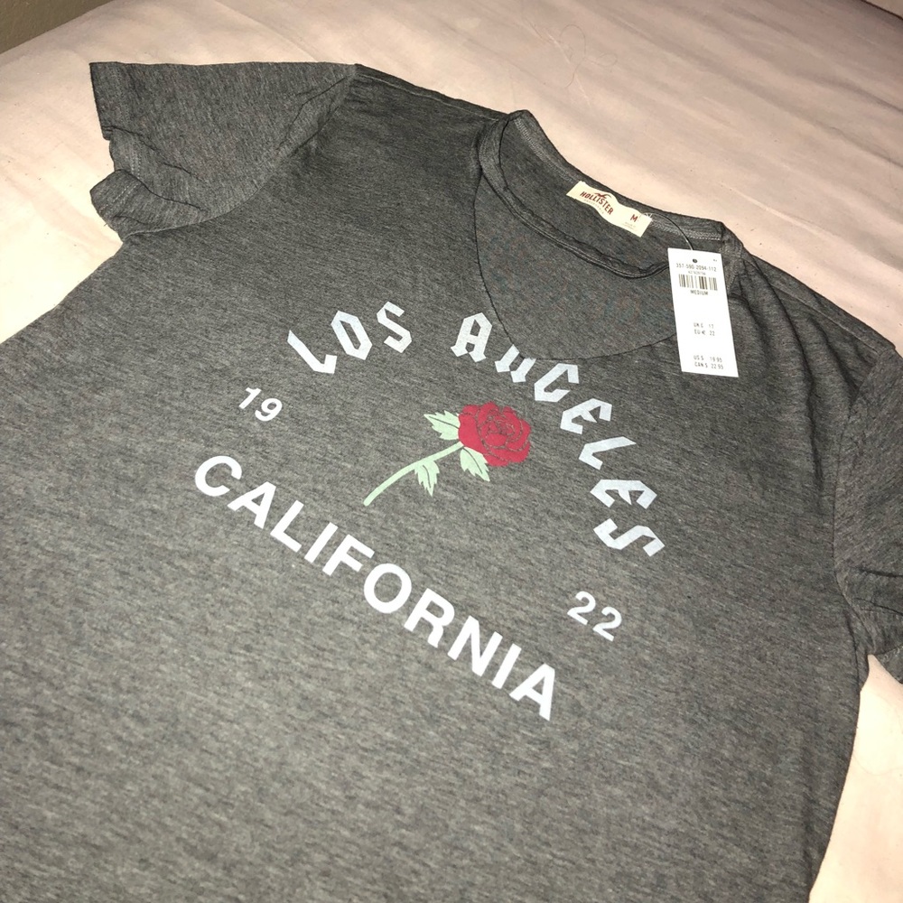 Hollister choker tee🌹